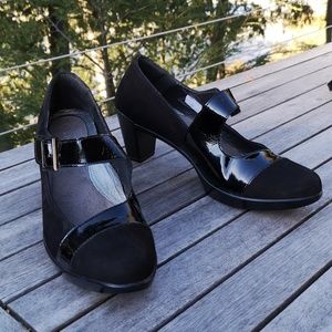 Naot heeled Mary Janes